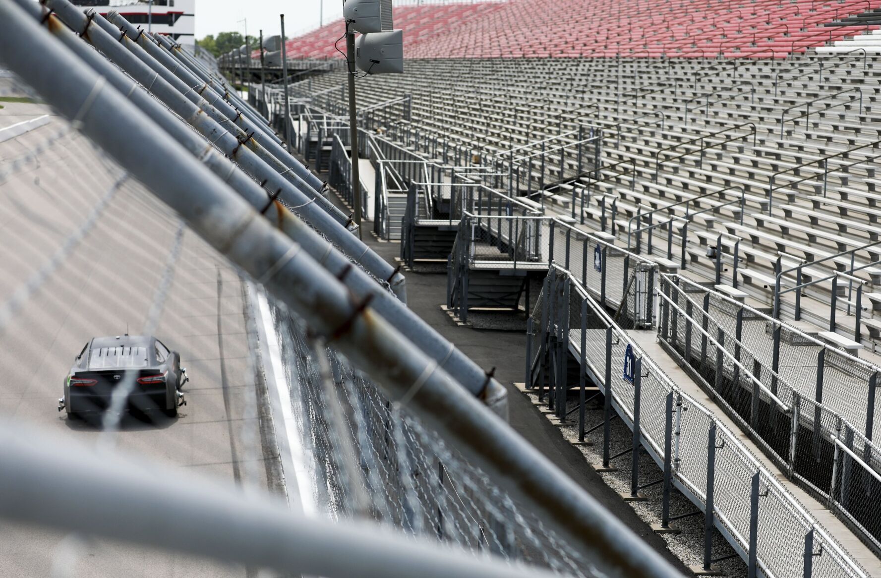 Essais de voitures au World Wide Technology Raceway